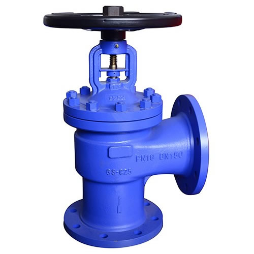 angle globe valve